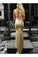 Trumpet/Mermaid V-Neck Sleeveless Floor-Length Ruffles Sequins Dresses