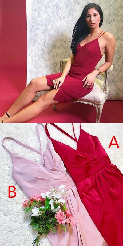 , Red , Stacy Pink Homecoming Dresses CD813