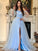Off-the-Shoulder Beading A-Line/Princess Long Sleeves Floor-Length Tulle Dresses
