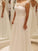 Chiffon A-Line/Princess Sleeveless Bowknot Sweep/Brush Lace Scoop Train Wedding Dresses