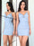 Sheath/Column Ruched V-neck Sleeveless Short/Mini Dresses