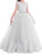 Floor-Length Jewel Ball Gown Tulle Bowknot Sleeveless Flower Girl Dresses