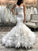 Court Sleeveless Train Trumpet/Mermaid Sweetheart Satin Wedding Dresses