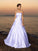 Satin Long Beading Gown Strapless Ball Sleeveless Beach Wedding Dresses