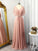 Short Sweetheart Sleeves Chiffon A-Line/Princess Sash/Ribbon/Belt Floor-Length Dresses