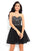 Sleeveless Paillette A-Line/Princess Sweetheart Short Chiffon Cocktail Dresses