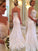Sweep/Brush Sweetheart Sleeveless Train Trumpet/Mermaid Applique Lace Wedding Dresses