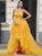 Ruffles A-Line/Princess V-neck Tulle Sleeveless Asymmetrical Dresses