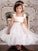 A-Line/Princess Sash/Ribbon/Belt Straps Sleeveless Ankle-Length Tulle Flower Girl Dresses