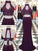 Applique Halter Floor-Length Sleeveless Spandex Sheath/Column Two Piece Dresses