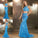 Sweep/Brush Sleeveless Sheath/Column Train Scoop Lace Two Piece Dresses