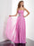 Sweetheart Ruched Sleeveless A-Line/Princess Long Chiffon Dresses