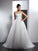 A-Line/Princess Long Straps Beading Spaghetti Sleeveless Tulle Wedding Dresses