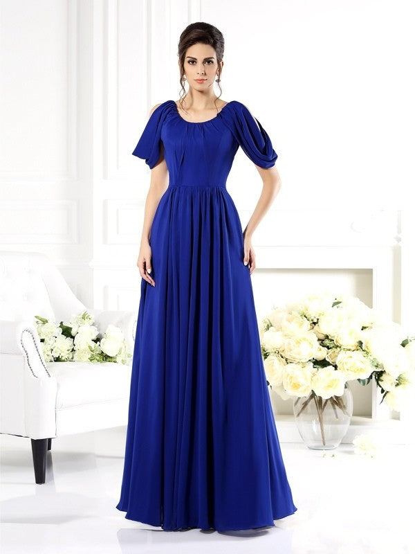 Mother Sleeveless Chiffon A-Line/Princess Scoop Long of the Bride Dresses