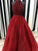 Ball High Neck Floor-Length Gown Sleeveless Beading Organza Dresses