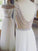 A-Line/Princess Floor-Length Sleeveless Bateau Beading Tulle Dresses