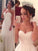 Ruffles Floor-Length Sleeveless Sweetheart A-Line/Princess Chiffon Wedding Dresses