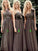 A-Line/Princess Chiffon Sleeveless Floor-Length Bridesmaid Dresses