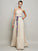 Sash/Ribbon/Belt Strapless Sleeveless A-Line/Princess Long Chiffon Dresses