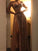 Sequins Off-the-Shoulder Ruched A-Line/Princess Sleeveless Floor-Length Dresses