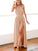 Halter Sleeveless A-Line/Princess Floor-Length Chiffon Dresses