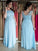 A-Line/Princess Chiffon Bateau Beading Sleeveless Floor-Length Plus Size Dresses