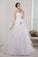 Sweetheart Long Applique Taffeta A-Line/Princess Sleeveless Net Wedding Dresses