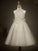 Scoop Long Sleeveless Tulle Bowknot A-line/Princess Flower Girl Dresses
