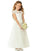 Ankle-Length Short Sleeves A-Line/Princess Scoop Lace Tulle Flower Girl Dresses