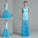 Scoop Short Sheath/Column Sleeves Long Lace Dresses