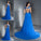 Sequin V-neck Sleeveless A-Line/Princess Long Chiffon Dresses