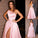 A-Line/Princess Ruffles Satin Sleeveless Strapless Floor-Length Dresses