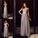 Straps Sleeveless A-Line/Princess Applique Long Chiffon Dresses