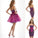 Sleeveless Short Strapless A-Line/Princess Bowknot Organza Homecoming Dresses