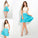 Short Sleeveless Beading Jersey Satin A-Line/Princess Two Piece Dresses
