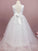 Sleeveless Scoop Floor-Length Bowknot Tulle A-Line/Princess Flower Girl Dresses