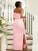 Ruched Sleeveless Satin Sheath/Column One-Shoulder Floor-Length Bridesmaid Dresses