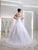 Gown Strapless Sleeveless Satin Ball Beading Applique Wedding Dresses
