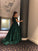 Sweep/Brush Gown Ball Sleeveless Satin Lace Train Off-the-Shoulder Dresses