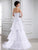 Beading Sleeveless Organza Strapless A-Line/Princess Long Wedding Dresses