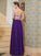 Sweetheart Sleeveless A-Line/Princess Crystal Floor-Length Chiffon Dresses