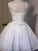 Sleeveless Neck Applique A-Line/Princess Tulle Sheer Short/Mini Homecoming Dresses