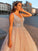 Gown V-neck Ball Beading Tulle Sleeveless Floor-Length Dresses