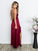 Floor-Length Sequin Silk Straps A-Line/Princess Sleeveless like Satin Dresses
