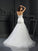 Trumpet/Mermaid Sweetheart Sleeveless Long Applique Tulle Wedding Dresses