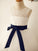 Tea-Length Sash/Ribbon/Belt A-Line/Princess Scoop Sleeveless Tulle Flower Girl Dresses