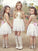Sleeveless Scoop Short/Mini A-Line/Princess Ruffles Tulle Flower Girl Dresses