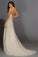 V-neck Sleeveless Sheath/Column Beading Long Chiffon Dresses