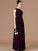 One-Shoulder Sleeveless A-Line/Princess Ruched Floor-Length Chiffon Bridesmaid Dresses