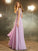 Short Scoop Floor-Length A-Line/Princess Sleeves Beading Chiffon Dresses